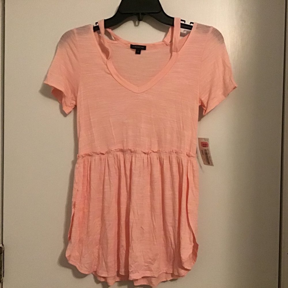Peach summer top